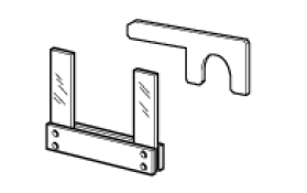 88713.2878 Fork-type feeler gauge 0.2 Mm, 0.3 Mm