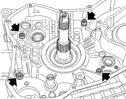 Shimming the crankshaft