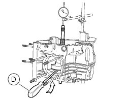 Shimming the crankshaft