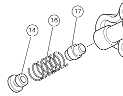 Disassembly of the oil pump