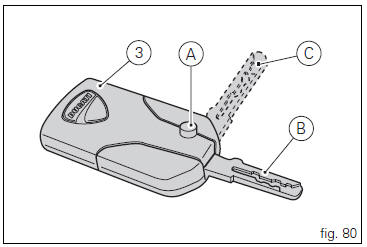 Hands free system key-on and key-off