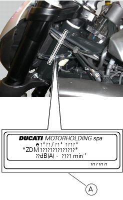 Diavel identification data