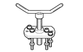 88713.1749 Puller for drive pulley and cover