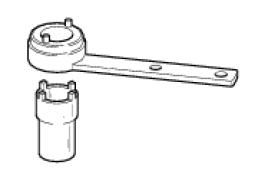 88713.1805 Tool for tightening timing belt driveshaft pulley