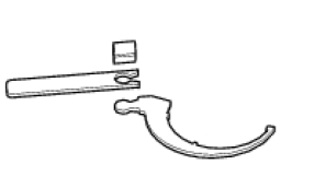 88713.3211 Wrench for adjustment of the eccentric hub