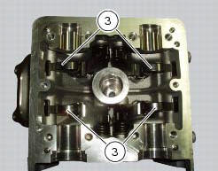 Refitting the opening shims and opening rocker arms