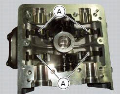 Refitting the opening shims and opening rocker arms