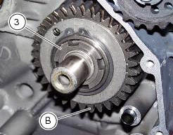 Removal of the primary drive gear