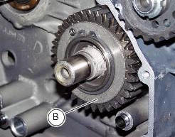 Removal of the primary drive gear