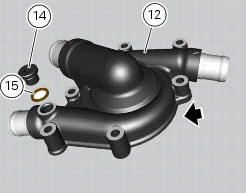 Refitting the water pump