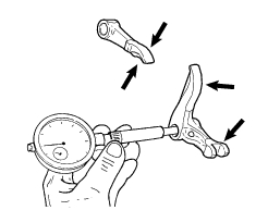 Checking the rocker arms