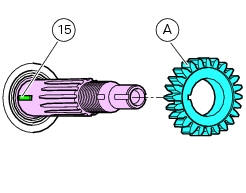 Refitting the timing gears