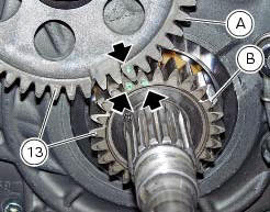 Refitting the timing gears