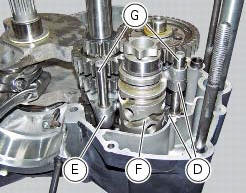 Reassembly of the crankcase halves