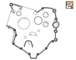 Reassembly of the crankcase halves