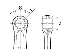 Renewal of the small end bushing