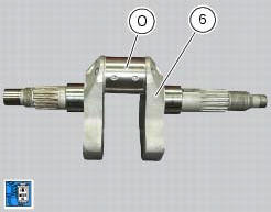 Reassembly of the connecting rods