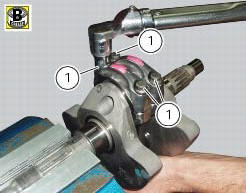 Reassembly of the connecting rods