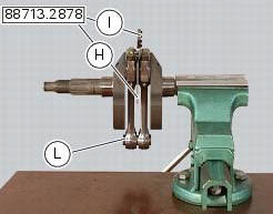 Reassembly of the connecting rods