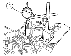 Shimming the crankshaft