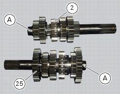 Removal of the gearbox assembly