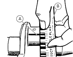 Big-end bearing shell-journal clearance