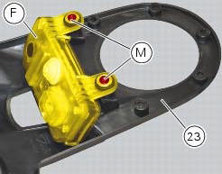 Refitting the fuel tank fairings