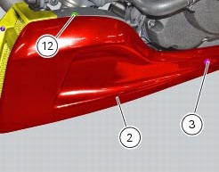 Reassembly of belly fairing