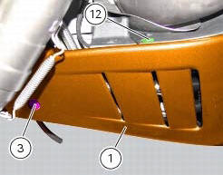 Reassembly of belly fairing