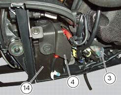 Removing the electrical components support