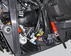 Removing the electrical components support