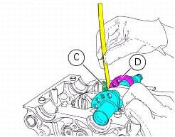 Checking valve clearances