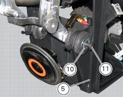 Removing the electrical components support