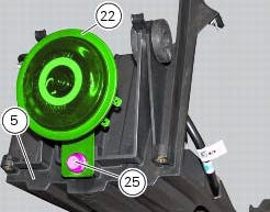 Reassembling the electrical components support