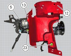 Reassembling the electrical components support