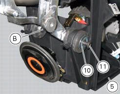 Reassembling the electrical components support