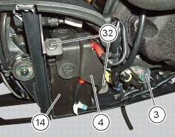 Reassembling the electrical components support