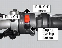 How to start the engine