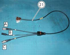 Checking and adjusting timing belt tension