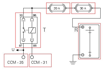 Connection wiring diagram