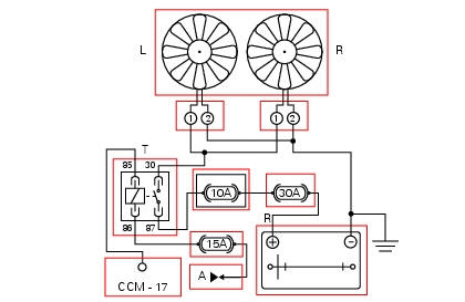 Connection wiring diagram