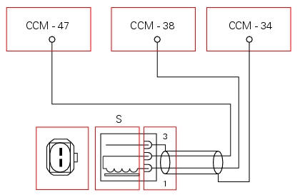 Connection wiring diagram