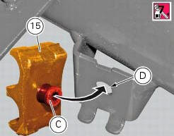 Refitting the abs control unit