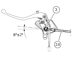 Refitting the front brake system