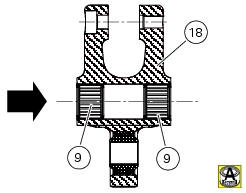 Reassembly of rear shock absorber - rocker arm - linkage assembly