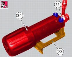 Reassembly of rear shock absorber - rocker arm - linkage assembly