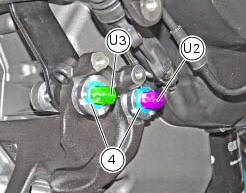 Refitting the shock absorber support