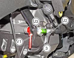 Refitting the shock absorber support