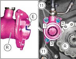 Refitting the clutch transmission unit