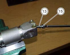 Reassembly of the front fork